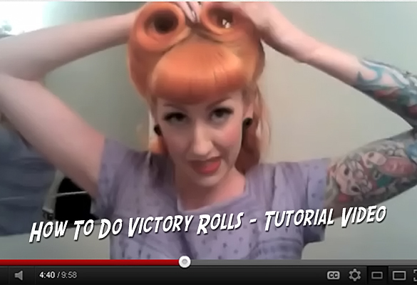 Pin Up Hairstyles, Rockabilly Hair, Vintage Hairstyles, Rockabilly ...